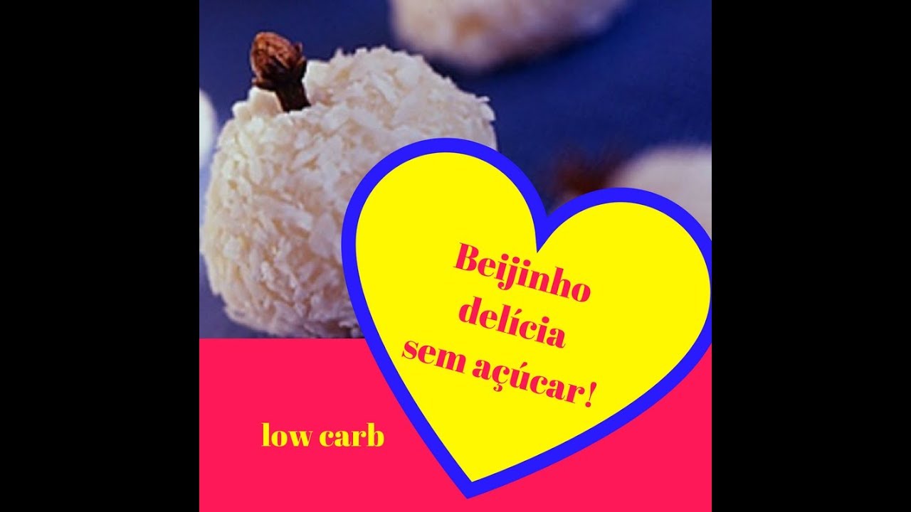 RECEITA DE BEIJINHO SEM AÇUCAR LOW CARB