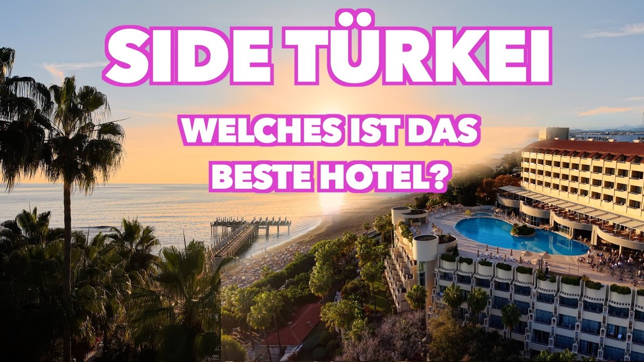 Side Türkei Welches ist das beste Hotel?Ein schöner Flug mit der Drohne teil 1