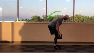 Alternating Kettlebell Bent Over Row