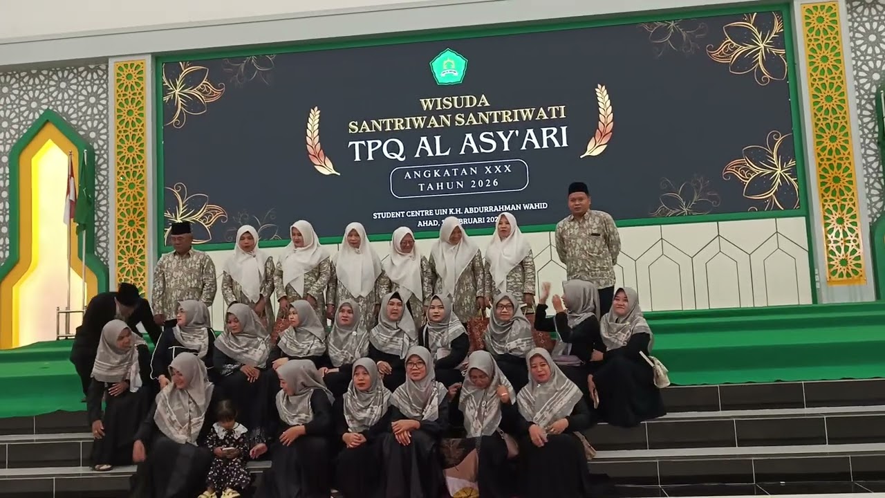 BTS DI BALIK PERSIAPAN FOTO BERSAMA,BERSAMA WALI SANTRI TPQ 2,AL ASYARI