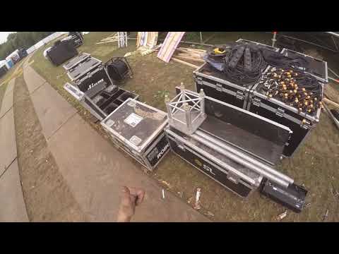 Taking down a line-array