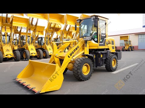 Китайский фронтальный погрузчик LUGONG T930, видео-презентация