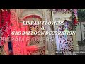 Bikram flowers  gas balloon decoration