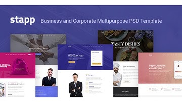 Stapp – Business Multipurpose PSD Template | Themeforest Website Templates and Themes