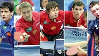 Чемпионы России по настольному теннису с 2012 по 2022г