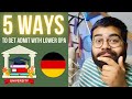 5 WAYS to Get ADMIT in English Taught Programs with LOW GPA 🇩🇪
