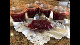 Water Bath Canning: Cranberry Sauce
