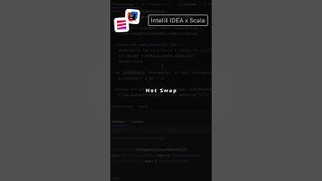 IntelliJ IDEA x Scala: Hot Swap