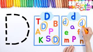 Can You Find Letter D? Learn the letter D with an alphabet die | Essential ABC Learning for children