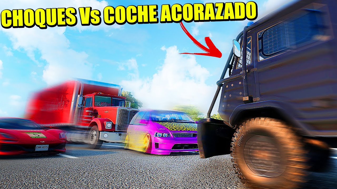 CONCURSO DE CHOQUES CONTRA EL ACORAZADO - BEAMNG.DRIVE | Gameplay Español