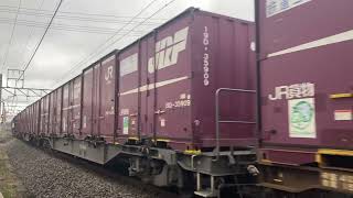 81レ EF64 1049＋コキ 塩尻発車