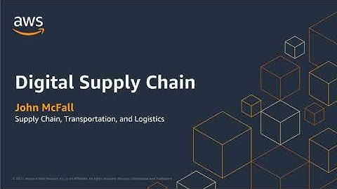 Digital Supply Chain Management for Aerospace | AWS Events