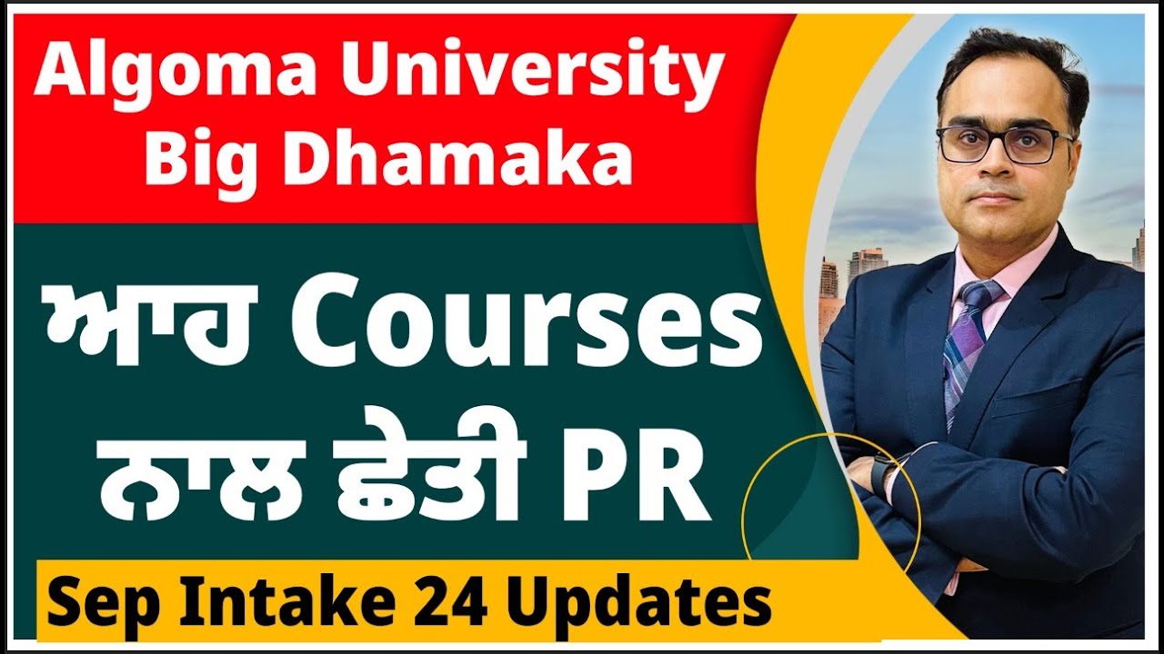 Algoma University Big Review Big News I Courses Open Sep 24 & Jan 25 ...