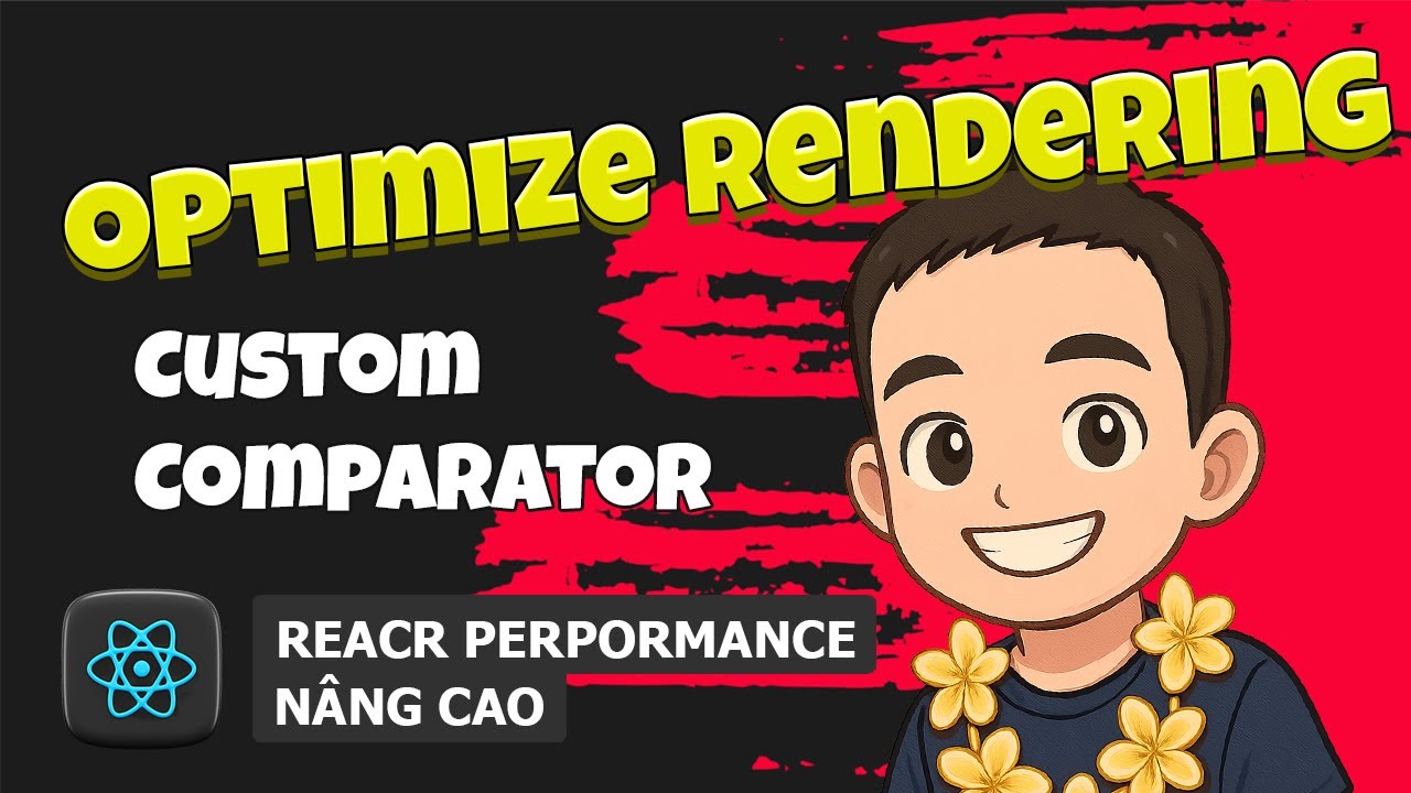 6.3 Optimize Rendering 🚀 React Performance - YouTube