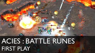 ACIES : BATTLE RUNES - FIRST PLAY screenshot 5
