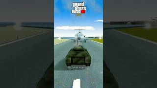 AEROPLANE VS TANK WHO WILL SURVIVE? IN ALL GTA GAMES #shorts #youtubeshorts #gtw5 #gtasanandreas