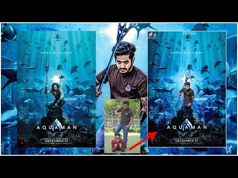 aquaman action movie poster editing | aquaman extended trailer poster Editing | Hrs Editz