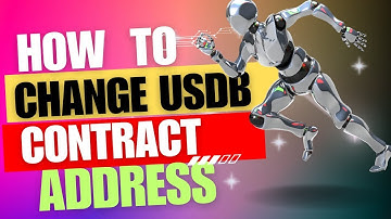 Metamask mein USDB ka contract address kis tarha change hoga