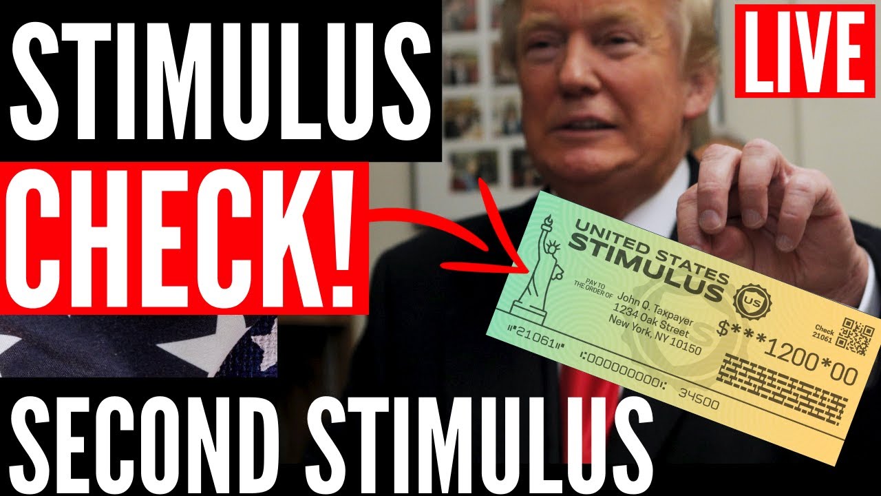 Trump Stimulus Check Confirmed Stimulus Package Update YouTube