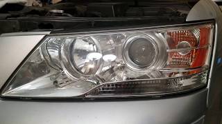 Changing Headlight Bulbs H11B On A Hyundai Sonata