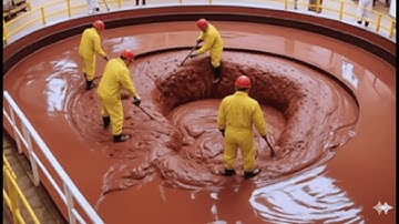 Inside a Modern Chocolate Factory – How Industrial Machines Make Chocolate (Full Process)