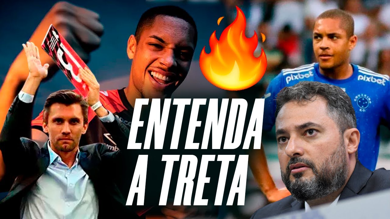 A INFELIZ SAÍDA E "TRETA" DE VITOR ROQUE, CRUZEIRO E ATHLETICO-PR!