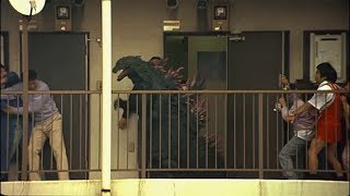 Godzilla and Megaguirus' cameos in All About Our House (2001)