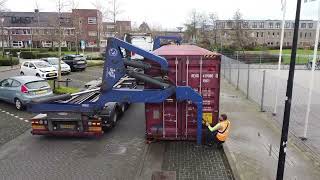 Pick up 40ft HC Container JgT Rotterdam