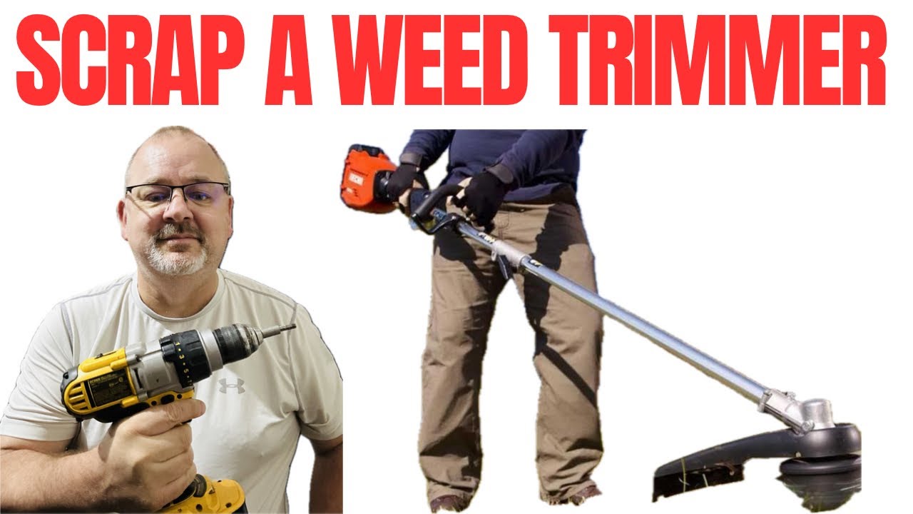 Scrapping an Echo weed trimmer - YouTube