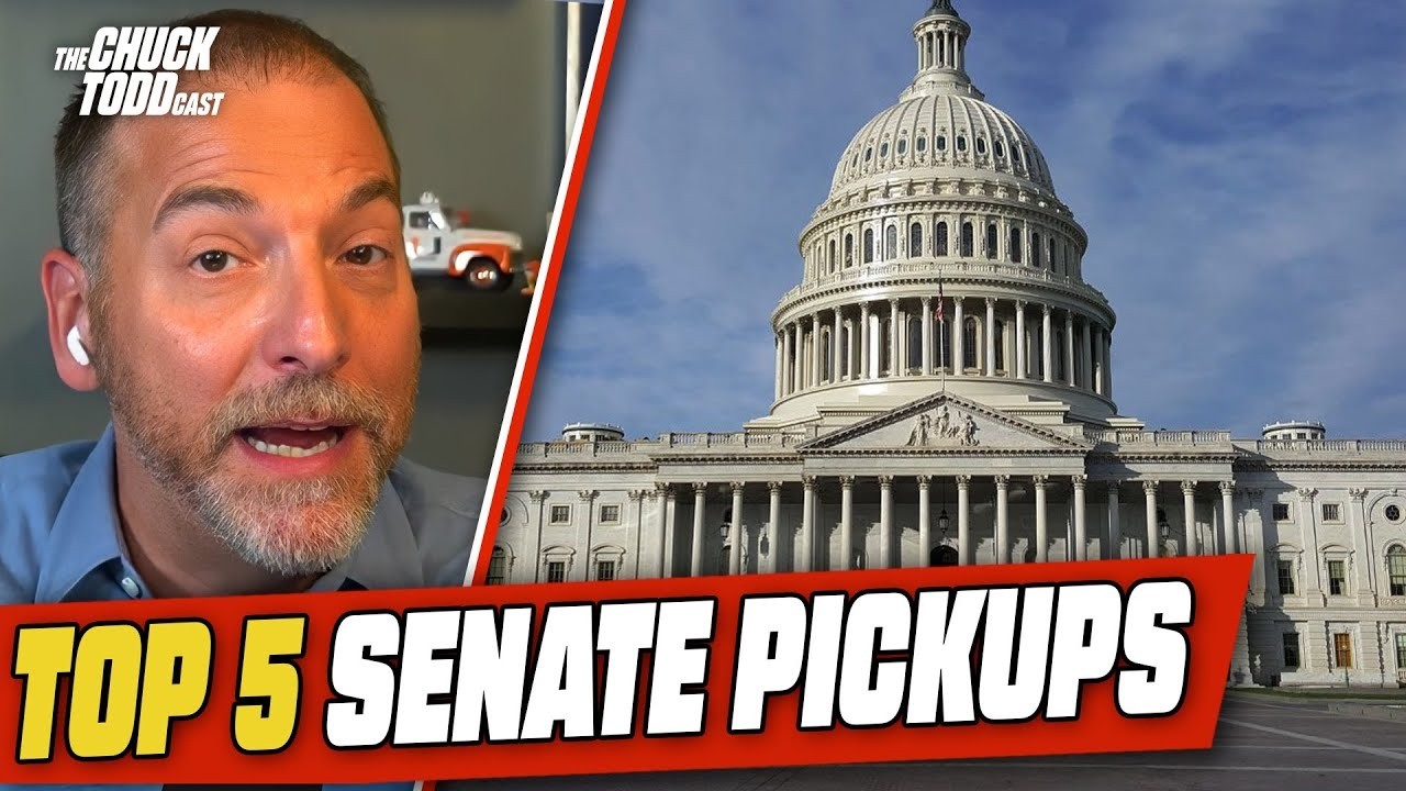 Top 5 Senate Seats Most Likely To FLIP In 2026 Midterm Elections | Chuck Todd Politics Podcast