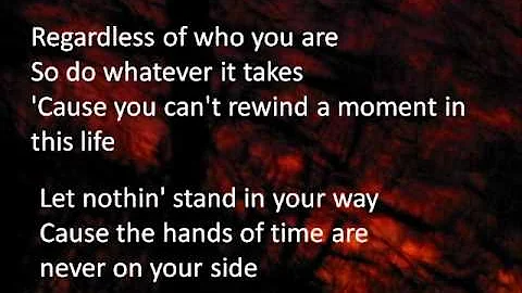 Nickelback - If Today Was Your Last Day (Lyric Video)