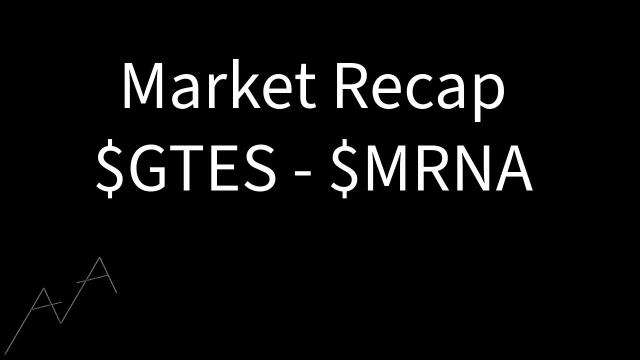 Swing Trading Recap - $MRNA, $GTES open (3/11/24)