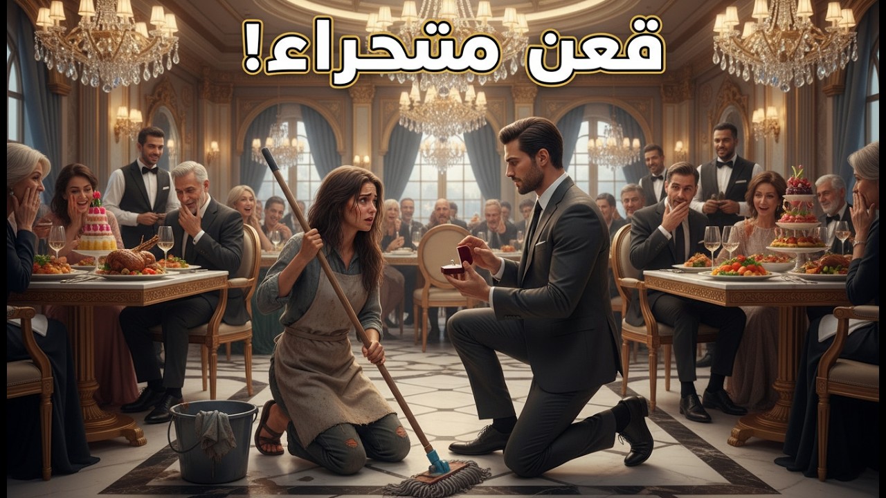 فتاة فقيرة في المطبخ تغيّر ليلة فندق فاخر بالكامل… النهاية ستفاجئك