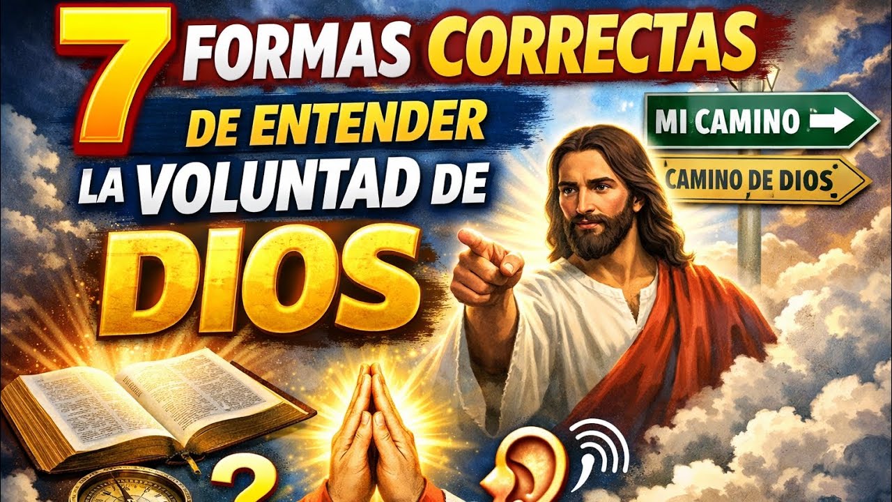Cómo Saber la Voluntad de Dios — ¡Descubre el Camino que Él Tiene para Ti! Reflexion Cristiana