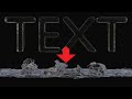 Turn text into water! |Blender Tutorial|