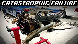 Tearing Down a Blown Dodge 5.9L 360 V8 Magnum To See Why it Failed