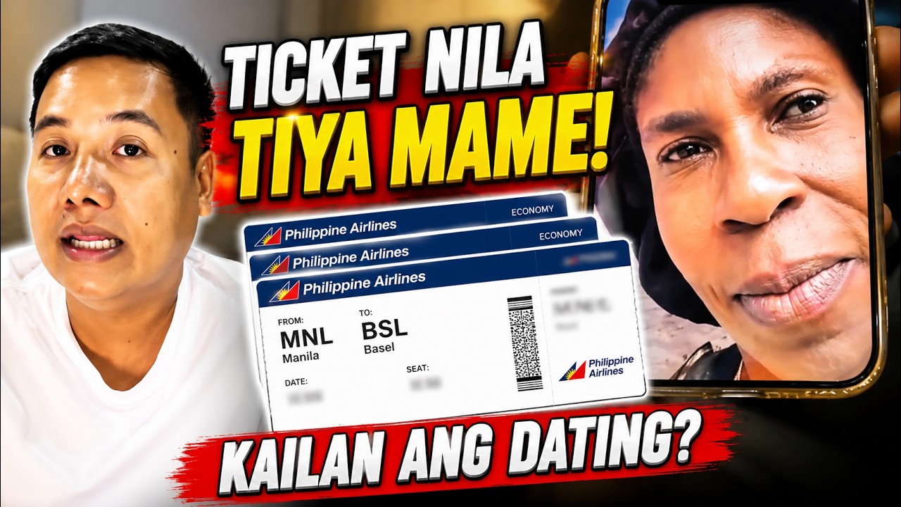 TICKET NILA TIYA MAME!! KAILAN ANG DATING!!