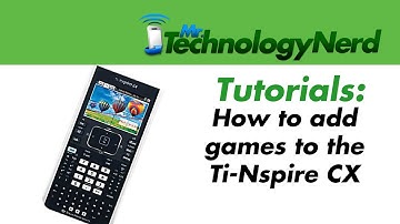 TI-Nspire CX / CX CAS: How to add games