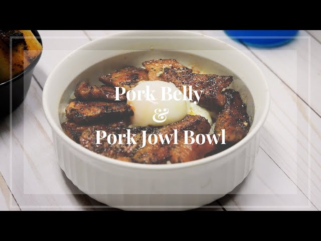 Pork Belly Jowl Bowl Butadon