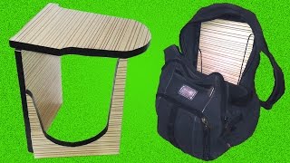 Как сделать оригинальный складной стул своими руками / How to make folding chair