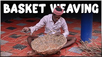 Traditional Craft: Weaving Basket from Wild Vines | Complete Process