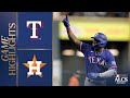 Rangers vs. Astros Game Highlights (10/22/23) | MLB Highlights