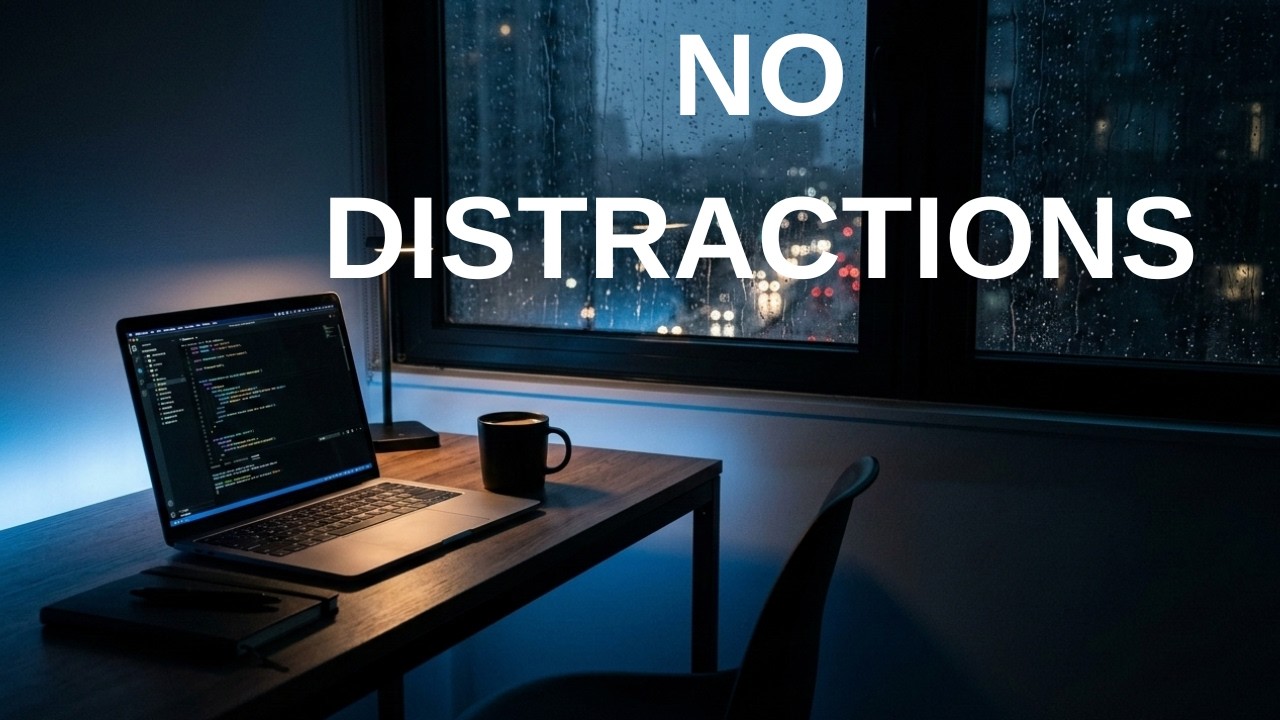 Night Productivity Lo-Fi Mix | 1 Hour No Distractions