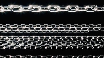 3D Chrome metal chain Animation Background video , No Copyright || Stock Footage
