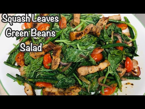 Video: Bean Salad Na May Kalabasa