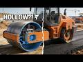 This 20-Ton Roller Is Hollow… So How Does It Crush Roads?#Science #Engineering