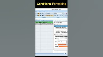 👉 Automatically Apply Borders in Excel | Conditional Formatting Trick 🔥 #ExcelTips   #ExcelTricks
