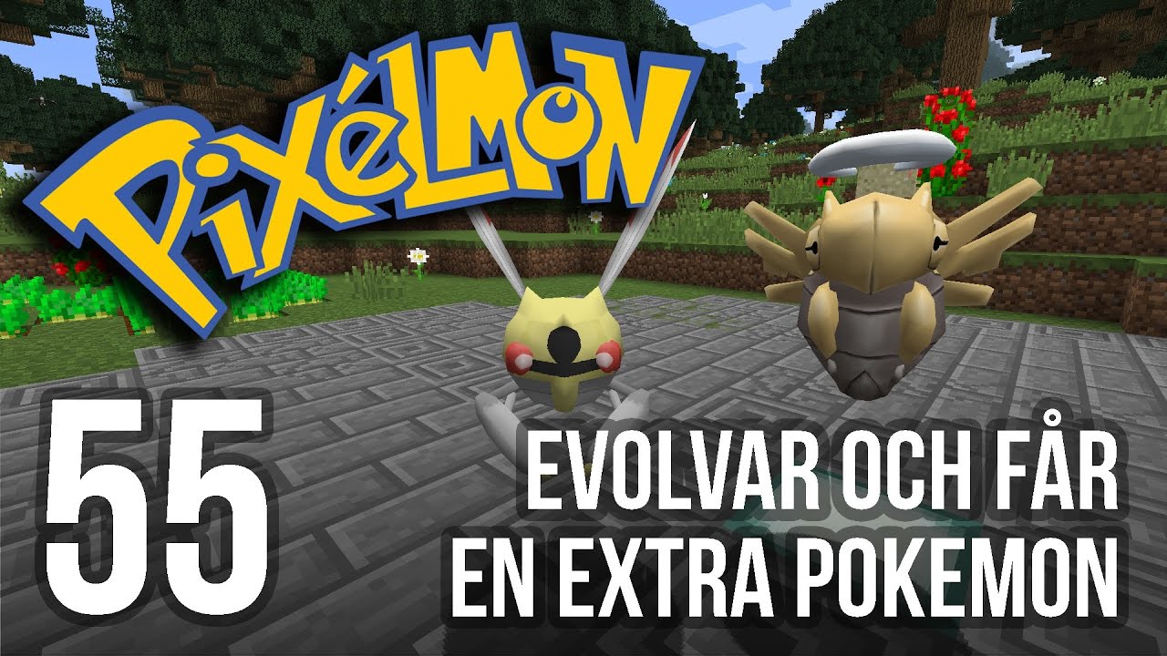 Evolvar och får en extra Pokémon Minecraft Pixelmon 55 YouTube