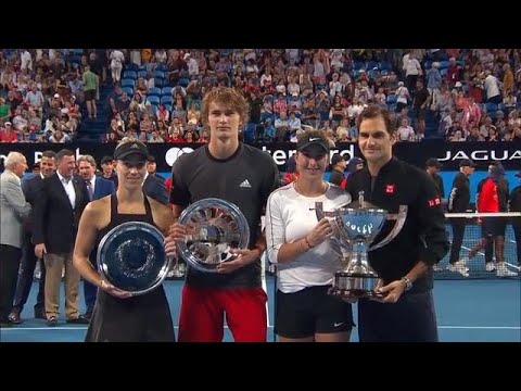 Trophy presentation ceremony | Mastercard Hopman Cup 2019