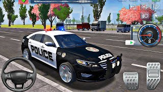 Police Sim 2022 Game #12 | Lái Xe Cảnh sát tuần tra đường phố | NTB gameplay screenshot 3